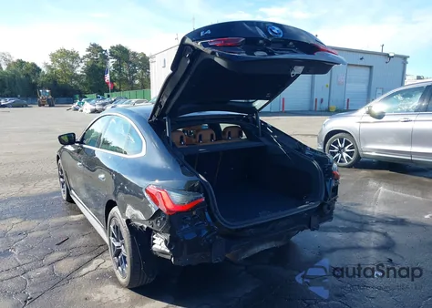 2023 BMW I4 Edrive35 из США, поврежденный, VIN WBY43AW03PFR34150